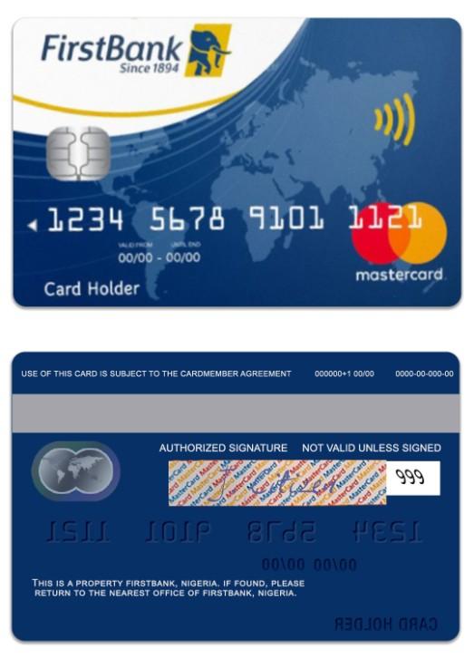 Nigeria FirstBank mastercard